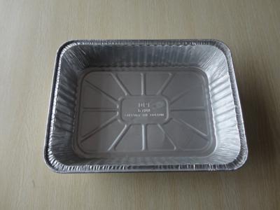 China 7000ML Aluminum Foil Baking Pans / Foil Takeaway Containers With Lids for sale