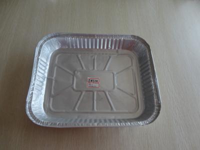 China Custom Aluminum Foil Serving Trays For Food Freezing Baking square shape for sale