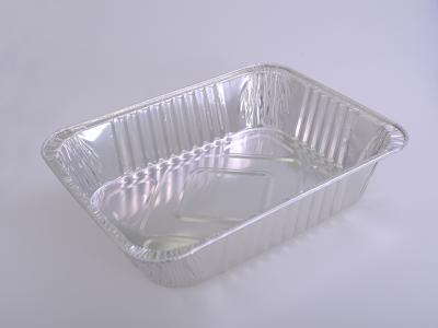 China Takeaway Disposable Aluminum Foil Serving Trays For Food 323mm * 266mm * 64mm for sale