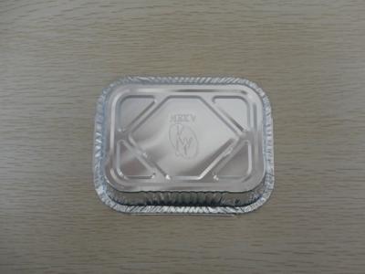 China Food Grade Foil Takeaway Containers Flat Pack Storage For Hotel Food Service for sale