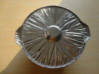 China x-large aluminum foil baking pans with lid for sale