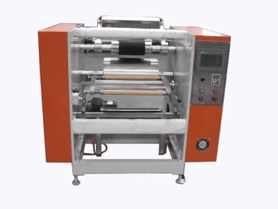 China Semi automatic aluminum foil rewinding and cutting machine with CPU 224 Control Panel Board for sale