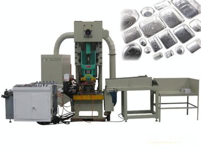 China Automatic Aluminium Foil Container Making Machine / Equipment for lid / cover / plate for sale