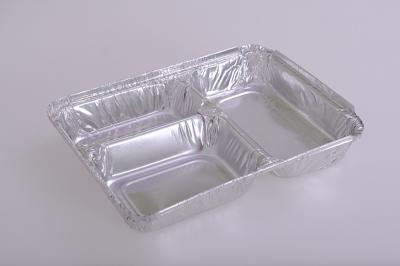 China Household Recycled Aluminum Foil Packaging Container , Stamp-Forming Process for sale