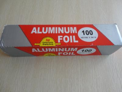 China Recyclable Aluminium Foil Roll Paper Food Cooking Use 100% Safe for sale