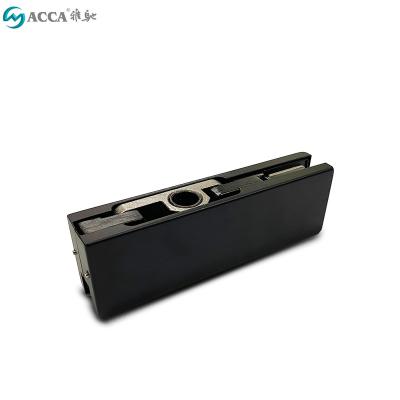 China Modern Frameless Glass Sliding Door Hardware 304 Stainless Steel Lid Door Patch Fitting for sale