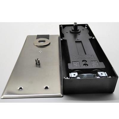 China Modern Double Cylinder Floor Hinge Hydraulic Concealed Glass Door Floor Spring for sale