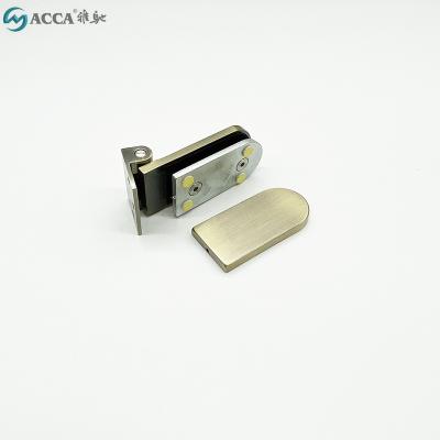 China Easy To Install And Durable High Quality Shower Hinge 90 Degree Divider Flange Door Hinge Shower Room Glass Fitting Glass Clamps for sale