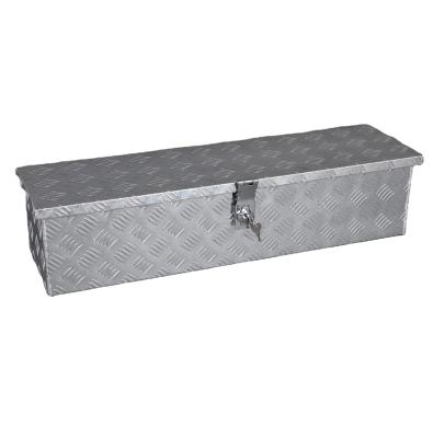 China Modern Custom Portable Tool Storage Aluminum Truck Tool Box Under Body Trailer Storage With Lock for sale