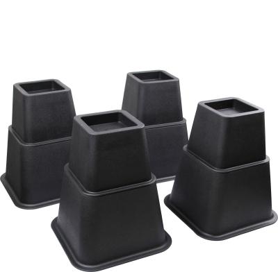 China Zero Bed Furniture Risers 3 , 5 Or 8 Inch Heavy Duty Risers For Sofa And Table Bed Risers for sale