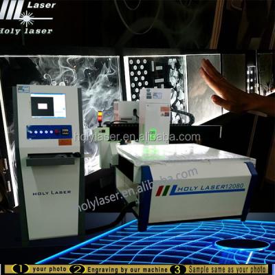 China HSGP-1280 3d large photo laser scanner machine laser engraver machine funny crystal glass laser engraving engraver machine price for sale