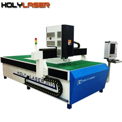 China Laser Engraving 30W 50W 120W Large Format Bathroom Mirror Coat Removing Fiber Laser Marking Machine for sale