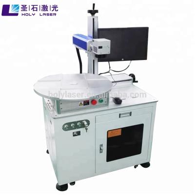 China Laser marking JPT mopa laser marking machine with color /fiber laser marking machine for metal for sale