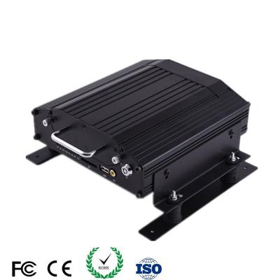 China 4CH Mobile HDD MDVR 4G GPS Tracker Real Time Recording Mobile DVR For Truck A6604HG-L-F for sale