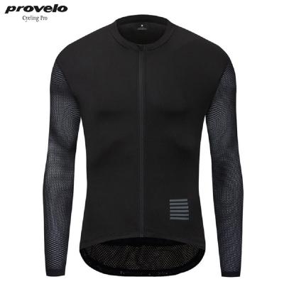 China Wholesale Recycling Breathable Sportswear Antibacterial Team Bike Clothes Autumn Bicycle Long Sleeve Maillot Ciclismo Clothing Mtb Bike Tank Top for sale