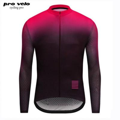 China Antibacterial Ropa Ciclismo Mesh Fabric Bike Jersey Long Air Sleeve Racing Tank Top MTB Cycling Unisex Bicycle Race Fitted Cycling Clothing for sale