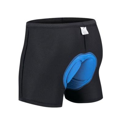 China Men Breathable Breathable Quick Dry Women Gel Sponge Padded 3D Bike Cycling Underwear Shorts MTB Bicycle Underwear for sale