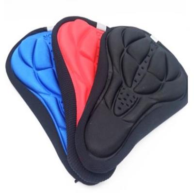 China Durable Hot Selling Outdoor 3D Bicycle Seat Soft Saddle Cover/Bike Seat Cycling Cushion/Bicycle Seat Pad for sale