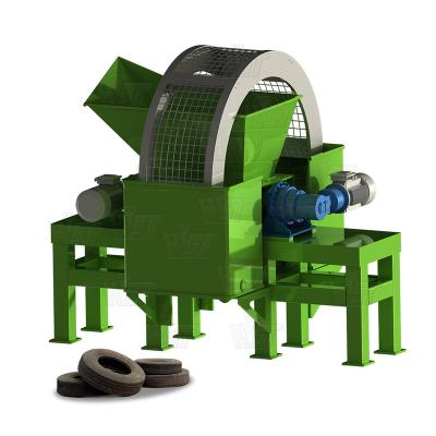 China Factory Used Tire Recycling Machine Tire Shredder Prices for sale