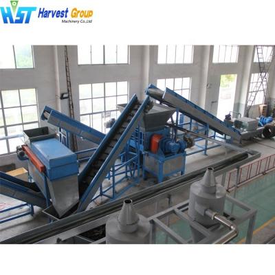 China Small Waste Tire Shredder Portable Used Tire Shredder Machine For Sale 800-1500kg/h for sale