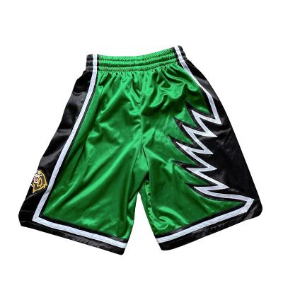 China High Quality Breathable Mens 90S Mesh 50 Basketball Shorts Custom Embroidery Basketball Shorts for sale