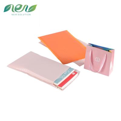 China 100% Custom XMC 100% Biodegradable Bubble Mailers Shipping Compostable Poly Padded Envelope Mailing Bags for sale