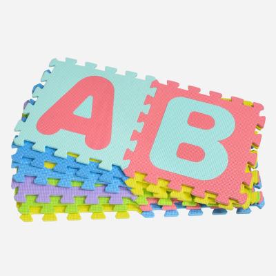 China Anti-Slip Children Aji Baby Alphabet and Sensory Alphabet Mat For Kids Play Mat Baby Playmat Puzzle Mat for sale