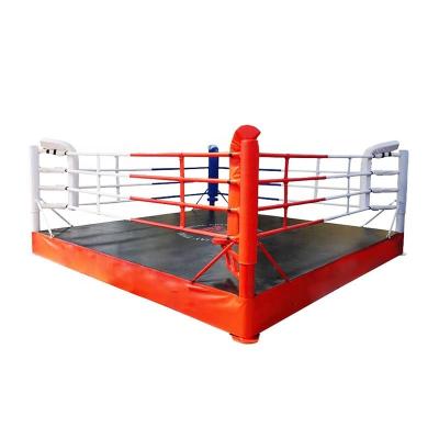 China Indoor Professional Fight Ring 4M*4M Boxing Ring Mini Odm Ring De Boxe Wrestling Martial Arts Training Equipment Aji Fighter Training for sale