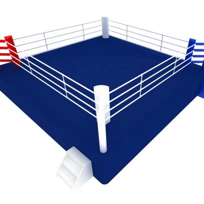 China Customized Ring aj Canvas Ibf 4M*4M Interactive Used Boxing Ring For Sale Professional Fighting Martial Arts Training Equipment Size Gym Floor for sale