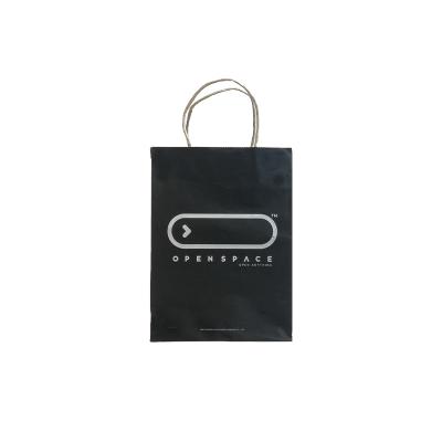 China Wholesale Recycled Materials Yaochen Customs Packaging Colorful Print With Reinforced Handle Shopping Bag Clothing Store Custom Tote Bag Package for sale