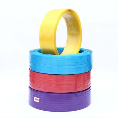 China Custom Multi Function Braid Packing Machine Manually PET Tying Full Color Plastic Strap Packing Band Roll for sale