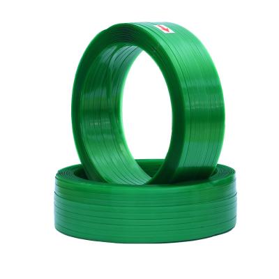 China Wrapping Machine PET Plastic Strap Roll Steel Green Transparent Without Core Wrapping Paper Belt Tying Band for sale