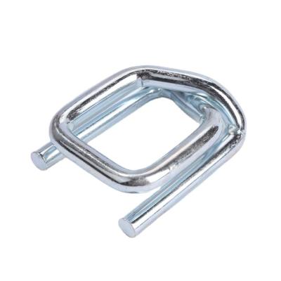 China Manual Wrapping Efficient High Quality Rope Tying Straps Woven Metal Galvanized Steel Wire Buckle for sale