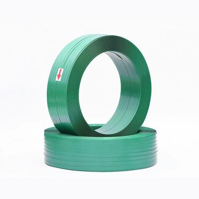 China Eco - Friendly PET Band Pallet Strapping Belt Packing Roll For Ceramic Shipping for sale