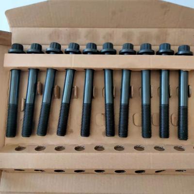 China Factory wholesale engine 4hg1 4hf1 cylinder head bolt 8-97077638-0 models isuzu forward applicable elf 28*18*3 for sale