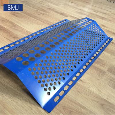 China Colorful Perforated Metal Mesh Panel Anti Dust Wind Punch Net for sale