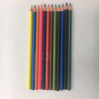 China Office & School Pencil SY Single Color Colored Pencils 12color Promotional Colored Pecils Set Customizable Logo Pencils for sale