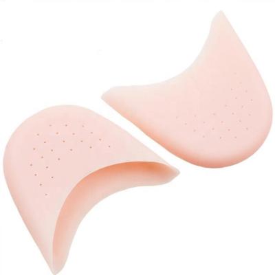 China Fashion Ballet Pointe Soft Dance Athlete Shoe Toe Pads Toe Protector With Breathable Hole for sale