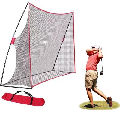 China Lightweight and Portable for Golf Practice Anywhere 10x7ft Portable Golf Hitting Net with Carry Bag for sale