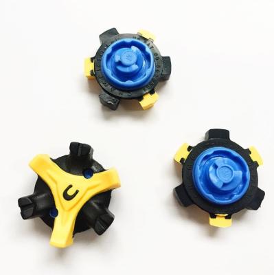 China Plastic & New And High Quality Metal Spike Golf Shoes Screw On Easy Replacement For Golf Spikes for sale