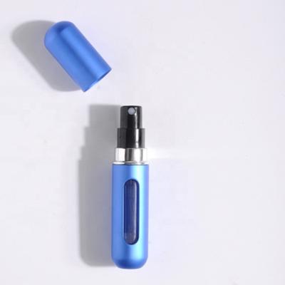 China Personal Care Refill Perfume Atomizer Travel Spray Displacement Aluminum Perfume Bottles Travel Perfume Pump Spray for sale