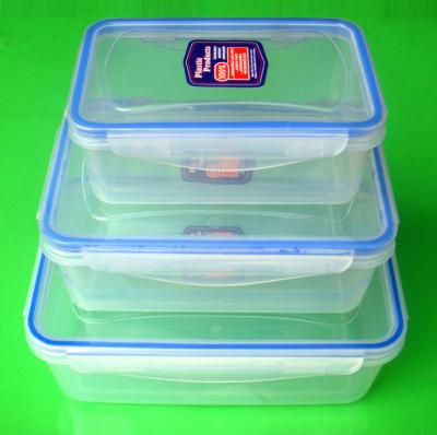 China Freshness Preservation Food Grade Food Storage Container Plastic Plastic Food Container With Leak Proof Lid With Lock for sale