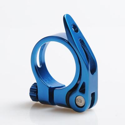 China Bicycle Color Pipe Clamp 25.4 28.6 31.8 34.9mm Pipe Clamp Mountain Bike Seat Pipe Clamp Wholesale Accessories Bike-03 for sale