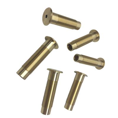 China Brass special-shaped boltsnon-standard screw parts special turning stamping hot punch and cold title for sale