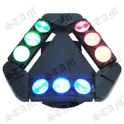 China Stage Led Spider Moving Head Light Led Beam Bar 9x15w Led Spider Beam Moving Head RGBW 4in1 DJ Bar Club Light for sale