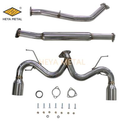 China Automotive Exhaust 304 SS Exhaust Down Pipe For Car Exhaust Fan System For Sti 5dr Wagon Down Pipe Header Catback for sale