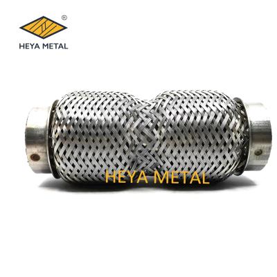 China Flexible Exhaust System Car Aftermarket Exhaust Pipe With Soft Wire Mesh Coupling Cable Exhaust For Auto Exhaust Cable Pipe for sale