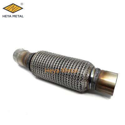 China SS304 Stainless Steel Car Performance With Device Soft Car Exhaust Grille Flexible Pipe Exhaust Flexible Hose for sale