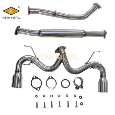 China Exhaust System Car Aftermarket Muffler And Cable Pipe Automotive Exhaust System For Auto Exhaust Flexible Pipe Parts With Downpipe for sale