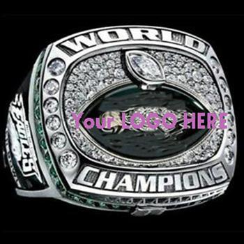 China National Brass Mens Casual/Sporting Large State Sports Team Youth Rings Custom Football Champions Ring for sale